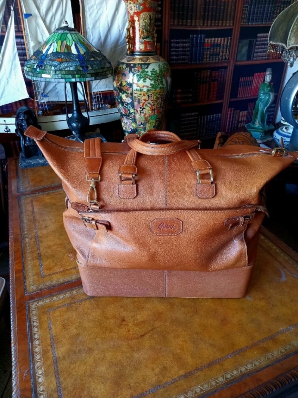 Bironi Made in Italy, Fabulous Leather Weekender Compare at $5,000.00!